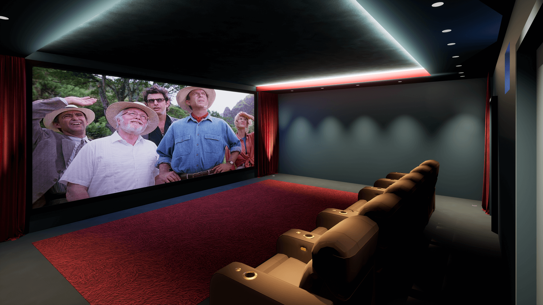 St Georges Hill Home Cinema Room